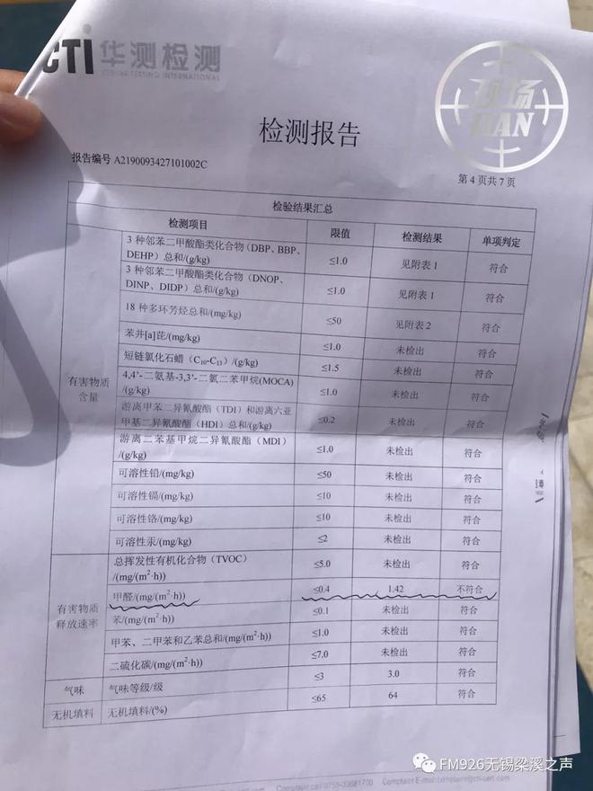 MG娱乐电子游戏网站因质疑塑胶跑道甲醛含量超标拒绝收房无锡一小区业主直呼忍不了(图2)